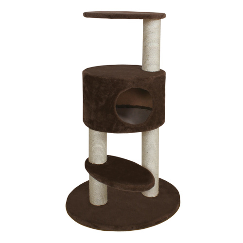 ZOLUX Drapak dla kota VOLTAIRE brązowy 60x47x105 cm