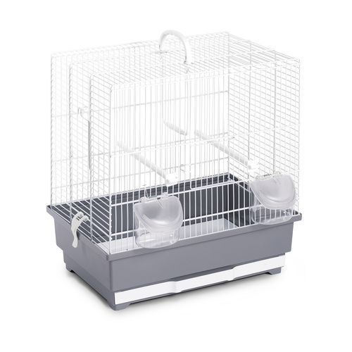 Panama Pet Klatka dla ptaków, ALFA 40, szary, 40 x 27 x 48