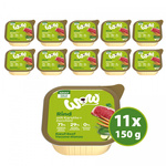 WOW Rind - wołowina z marchewką i cukinią (11 szt. x 150g)