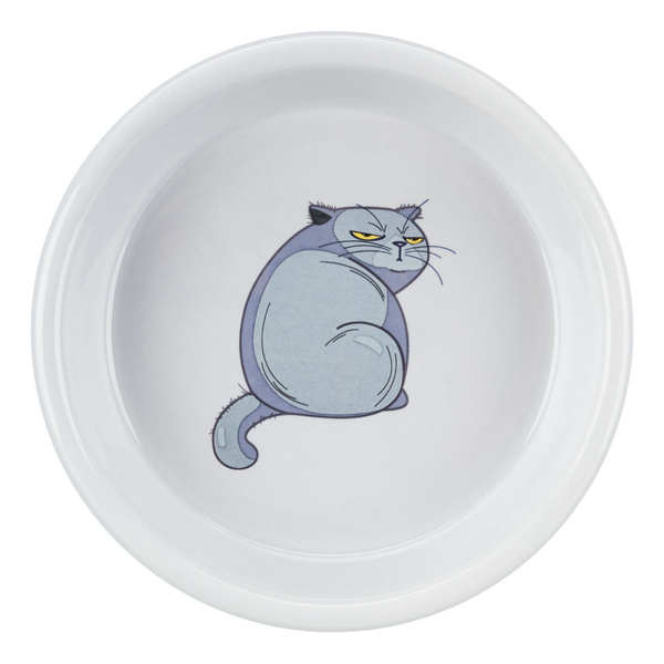 Trixie MISKA ceramiczna dla kota z nadrukiem 250ml
