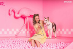 amiplay Torebka na przysmaki BeHappy Flamingo