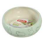 ZOLUX Miska ceramiczna dla gryzonia przeciw chlapaniu COSY 250ml zielona
