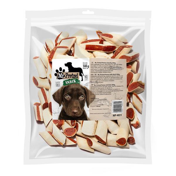 PRZYSMAK DLA PSA - Penne z kaczką Mr.Pretzel 500g ZDROWE PREMIUM