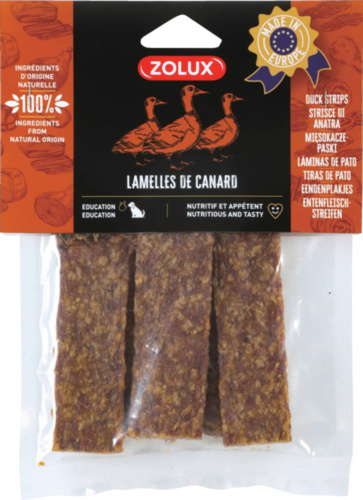 ZOLUX Paski z kaczki 100 g