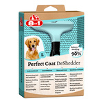 8in1 Zgrzebło do dla psa wyczesywania podszerstka Perfect Coat L