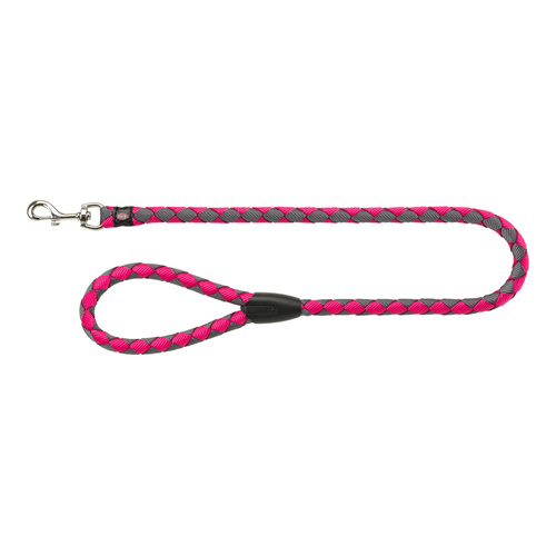 Trixie Smycz Cavo S-M 1m/12mm fuksja-grafit