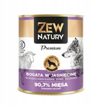 Mokra Karma Dla Psa Bogata w Jagnięcinę Puszka 800g Zew Natury PREMIUM