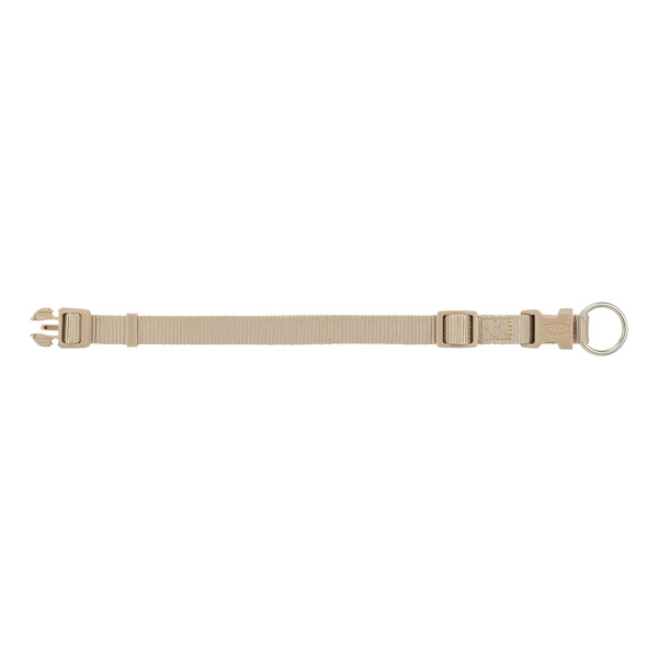Trixie Premium, obroża, dla psa, piaskowa, S-M: 30-45 cm/15 mm