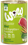 WOW Rind - wołowina z marchewką i cukinią 400g