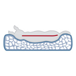 Trixie Vital Loki, poduszka, dla psa/kota, szara, 80 × 60 cm, z recyklingu