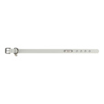 Trixie CityStyle, obroża, dla psa, jasnoszara, PVC, L: 45-52 cm/25 mm