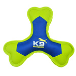 Bumerang nylonowy trójramienny Zeus K9 Fitness, 24 cm
