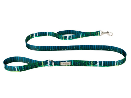 amiplay Smycz BeNature L 150x2,5cm Forest