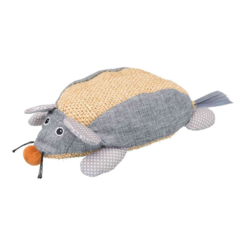 Trixie Mysz z sizalu zabawka dla Kota 30cm szara