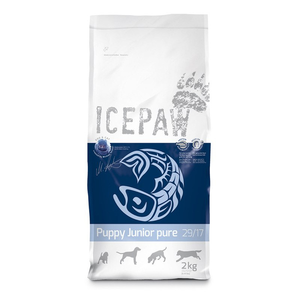 ICEPAW Puppy Junior śledź karma dla szczeniąt i młodych psów (2 kg)