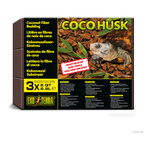 Eao Terra Coco Husk podłoże kokosowe do terrarium 3x88L OPAK
