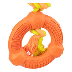 Trixie Sznur z Ringiem Denta Fun zabawka dla psa 12cm/41cm