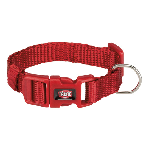 Trixie Obroża Premium, XXS-XS: 15-25 cm/10 mm, czerwona