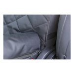 Trixie Siedzisko samochodowe podwójne, dla psa/kota, czarne, 91 × 10 × 50 cm