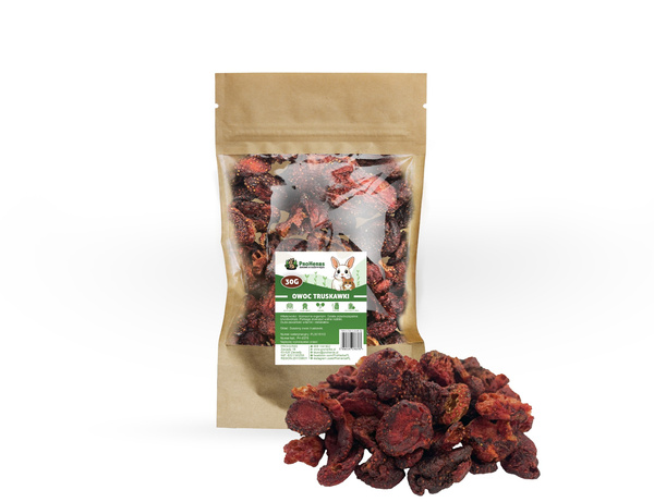 ProHerbs Owoc truskawki 30g - naturalna, słodka przekąska i odporność!