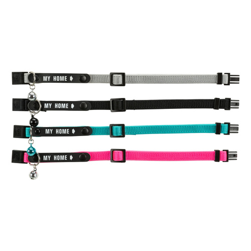 Trixie OBROŻA NYLONOWA d/kota Z ADRESÓWKĄ obróżka