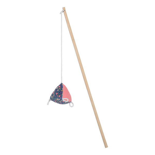 ZOLUX Zabawka dla kota wędka piramidka, kwiaty ETHICAT 40 cm