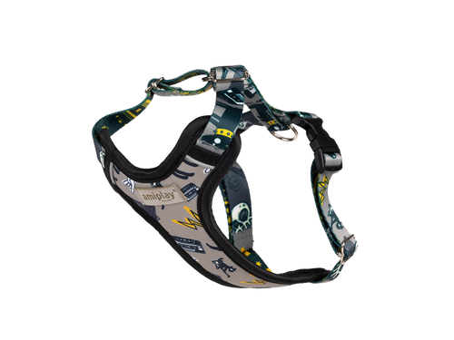 amiplay Szelki regulowane Discovery Amik XXL 50-75 70-105cm DirtyDog