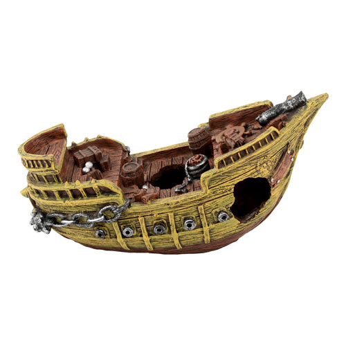 Aqua Natura Dekoracja akwarystyczna Wrak statku mału 20cm