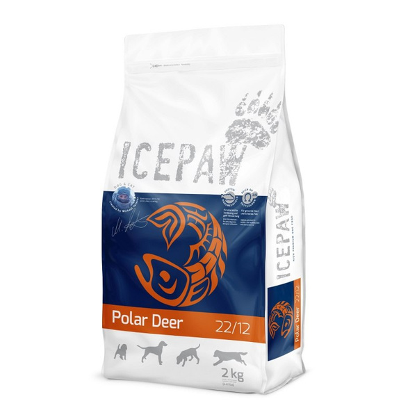 ICEPAW Polar Deer jeleń polarny karma dla dorosłych psów (2 kg)