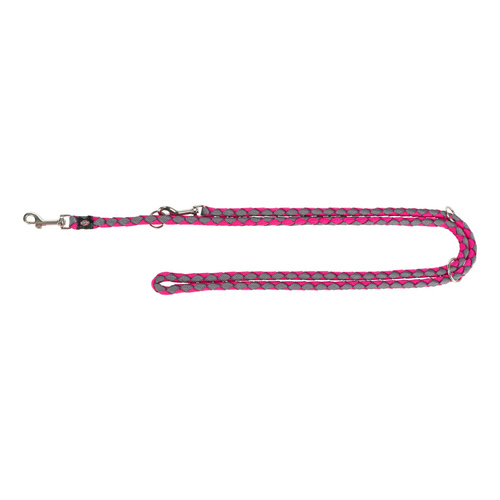 Trixie Smycz regulowana Cavo S-M 2m/12mm fuksja-grafit