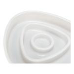 Trixie Slow Feeding, miska, dla kota, szara, plastik/TPR, 0,35 l/15×15 cm, spowalniająca jedzenie