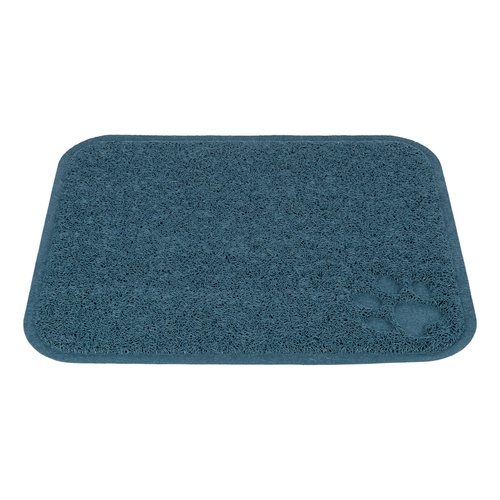 Trixie Mata pod kuwetę, dla kota, PVC, niebieska, 37 × 45 cm