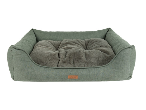 amiplay Sofa Como XL 90x72x22cm Zielony
