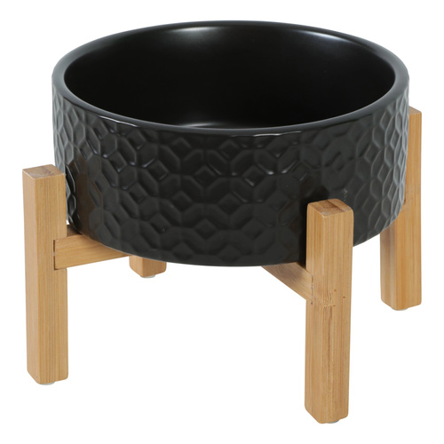 ZOLUX Miska ceramiczna dla psa KERAMO SOLO kol. czarny 700 ml