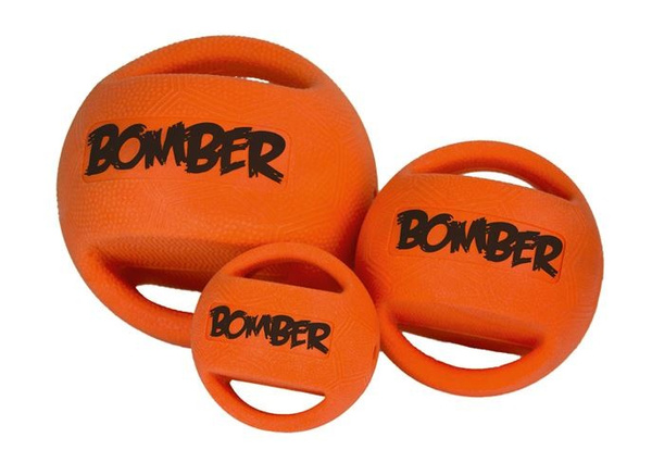 Zabawka Durafoam Bomber Micro, 8cm, pomarańczowa