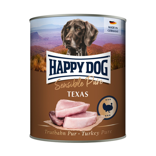 Happy Dog Sensible Pure Texas Indyk 100% 800g