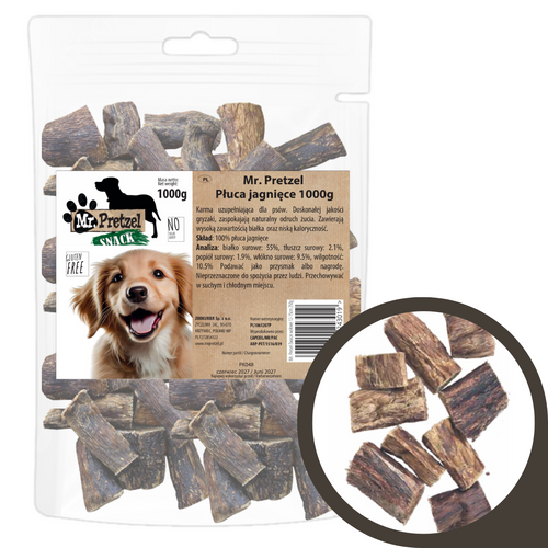 Mr. Pretzel Płuca jagnięce 1000g