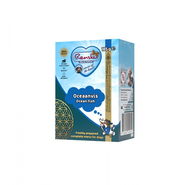 Renske Fresh oceanfish - świeże ryby oceaniczne dla psów (185 g)