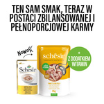 Schesir C&B karma mokra dla kotów tuńczyk z kurczakiem w galarecie 85 g