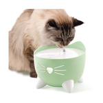 CatIt Pixi Fountain Combo, zestaw poidło Pixi 2,5l + miska, miętowo-zielony, GRATIS opakowanie filtrów CH-7216