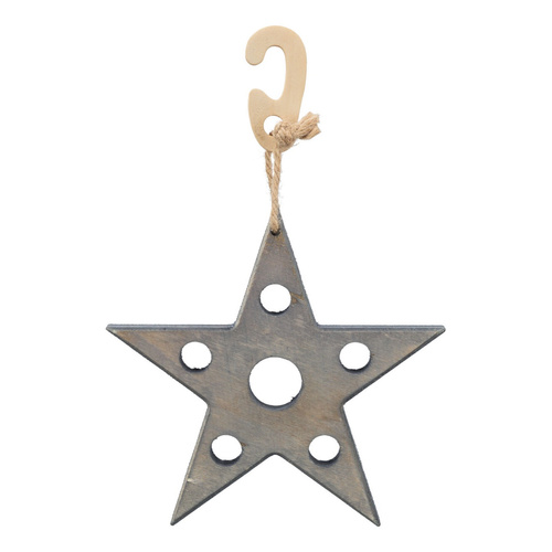 Trixie Xmas Gwiazda na przysmaki zabawka dla gryzoni drewno 14x17cm