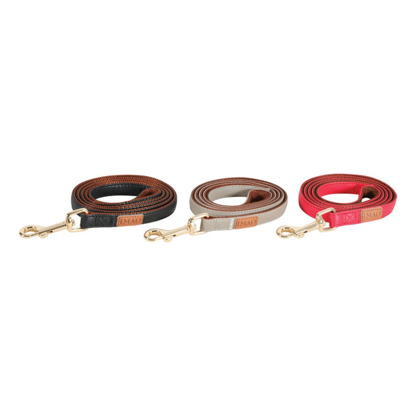 Zolux Smycz dla psa elegancka IMAO MAYFAIR 25 mm/1,2 m kol. czerwony