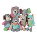 Zolux Zabawka pluszowa dla psa z dźwiękiem, miś CRAZY JOJO 16,5x12x25 cm