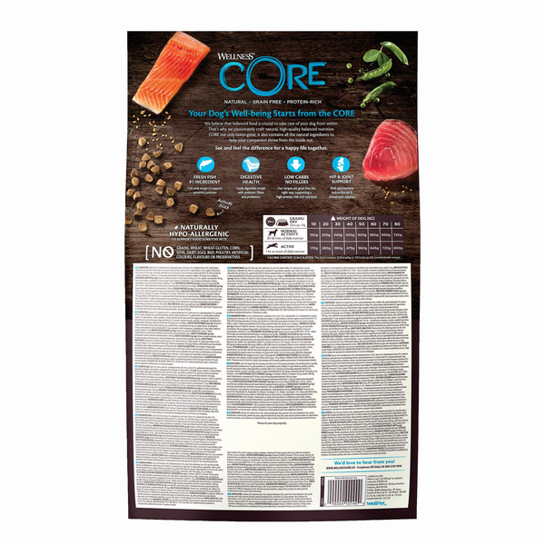 Wellness Core Adult Ocean karma sucha dla dorosłych psów średnich i dużych ras łosoś i tuńczyk 10kg