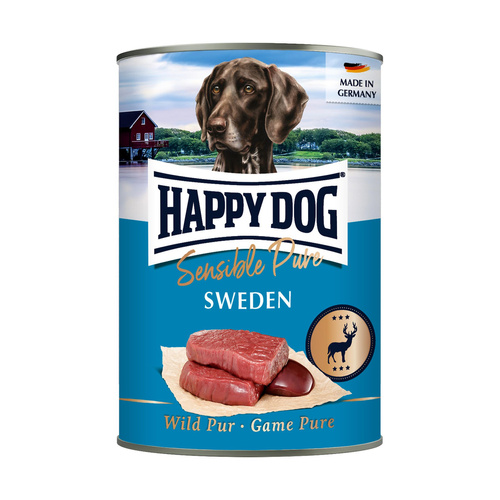 Happy Dog Sensible Pure Dziczyzna 100% Sweden 400g