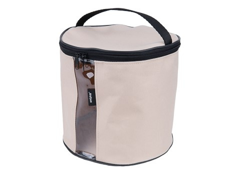 amiplay Pojemnik podróżny na karmę Travel M 22 [ø]x31cm Beżowy