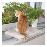 Trixie Legowisko na parapet 51x36cm jasnoszare