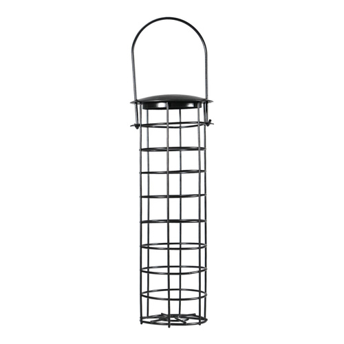 Garden Fun Karmnik na kule tłuszczowe dla ptaków metalowy wiszący 9x9x26cm