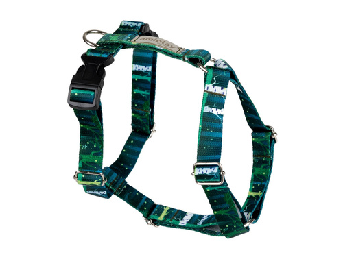 amiplay Szelki regulowane Guard BeNature S 17-27 26-35x1,5cm Forest