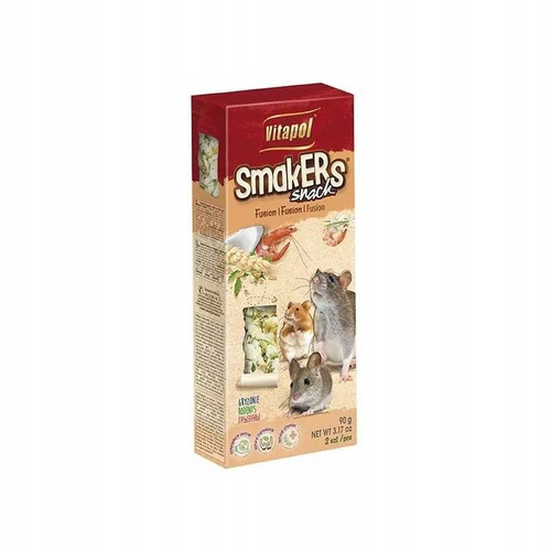 VITAPOL Smakers z krewetkami dla gryzoni 2 szt